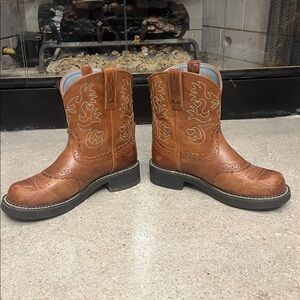 Ariat Fat Baby Brown Heeled Boots